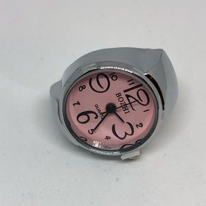 Lot of 2 Quartz finger ring watch